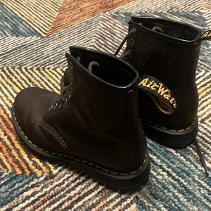 Men’s size 8 Dr. Martins only worn a few times, damage from lacing